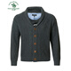 St. Paul 100% Strickjacke, Herren -Casual -Sweater -Jacke, Pullover, Herbst- und Winter -Herrenkleidung, grau Y7 170/105