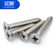 EPEAN 304 CROSSEUR D'ACIEUX INOXEUX PLAQUE CORE FERS AUTO-PACTURE GB846 CROSS ROUND CROSSUNT BORD VIS DES MURS DRESS M6 * 30 (10 pièces)