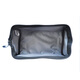 FASITE tool bag small storage bag small portable portable double-layer thickened hardware parts stationery wash bag tool bag Oxford cloth electrician bag portable silver small 9 inch 24*13*16.5 cm
