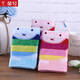 Gold number pure cotton Miffy cartoon couple ladies children face wash towel sweat towel face wash towel kindergarten square towel handkerchief towel soft water absorbent thick and durable 36*36CM blue