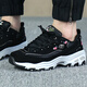 斯凯奇（Skechers）女鞋 时尚潮流熊猫鞋通勤出行休闲鞋轻便舒适透气缓震运动鞋 11977-BLK 35