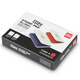 
Deli metal shell square small-sized dry printing platform (red) Office supplies Accounting supplies 9891