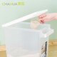 Camellia rice bucket rice storage box flour bucket with measuring cup with bottom pulley 30 Jin Jin equals 0.5 kg (with measuring cup)
