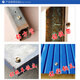 External hexagonal drill tail screws, iron colored zinc tip self-drilling screws, color steel tile nails with pads, self-tapping self-drilling screws, drill tail M5.2*25, 50 pieces of colored zinc