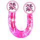 Jiuai Doppelköpfiger Drachen simulierter Penis für Frauen Masturbationsgeräte Lesbian Lara Lesbian Appliances Sex Toys Erwachsene Produkte Pink Doppelköpfige Drache [3 Geschenke]