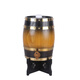 5L-225L vertical style oak wine barrel grape red wine barrel wooden white wine barrel wooden barrel decoration 20L vertical natural color aluminum foil liner wine barrel