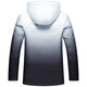 Sbanu Backe Down Jacket For Men Short 2025 Invierno Nuevo Gradiente Pato Blanco Down Warm When Capucha de hombres 9758 丨 Moying 丨 3xl (190)