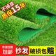 Simulated lawn plastic outdoor artificial green matting high-end fake turf carpet stadium balcony kindergarten mat 2cm encrypted spring grass 1m wide x 2m long