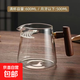 Crescent Justice Teapot Glass High Temperature Resistant Filtration Teapot Tea Water Separation One-piece Thickened Teapot Crescent Style 600ML Without Cover