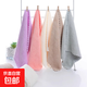 Face towel small coral velvet square small fiber absorbent quick-drying cheap square towel cleaning handkerchief random color 1 pack