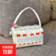 New 2025 handbag with high appearance and large capacity for travel, portable three-dimensional washing and storage cosmetic bag, kt cat bow, upgraded handle