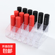 24-grid lipstick storage box, transparent lipstick and lip glaze rack, multi-grid organizing box, women's desktop dressing table lipstick exhibition, 24-grid model