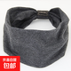 Sports headband, sweat-absorbent headscarf, women's yoga headband, basketball fitness, men's running anti-perspirant sweat-conducting headband, dark gray