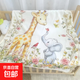Baby blanket autumn and winter quilt newborn baby beanie fleece comfort blanket baby newborn quilt unique blanket forest deer beanie fleece blanket