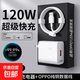 120W super flash charging suitable for OPPOReno12/11/10/9/8 charger oppoFindX5/6/7 fast charging K12 mobile phone 11/A1pro10Atype-c data cable single pack 1.5m super fast charging cable