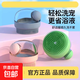 Pet dog bathing brush, puppy bathing comb, massage brush, cat bathing artifact essential pet bathing brush - green - 1 piece