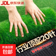 Simulated turf, artificial turf carpet, outdoor floor matting, football field artificial turf, plastic fake turf fence, Su Chao same style green backing adhesive, 2 cm thick, 20-pin sample, 0.3cm*0.3cm