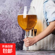 Internet celebrity large beer mug wedding toast goblet creative spoof large capacity wine glass giant extra large hero cup extra large red wine glass height 38CM 3500ML