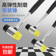 Genuine steel pipe handle installation hammer, steel pipe handle rubber hammer, rubber hammer, small leather hammer, rubber installation hammer, rubber hammer, 2 30mm yellow hammer heads