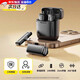 Pengjing Wireless Radio Mic Lavalier Microphone Clip-on Lavalier Live Broadcast Equipment Full Set of Radios for Mobile Phone Shooting Short Videos Microphone Mobile Phone Noise Reduction Outdoor Douyin Anchor One to One TC Interface Lavalier Microphone Deep Noise Reduction + Ultra-Clear Radio