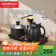 KAMJOVE fully automatic water supply electric kettle, electric teapot, tea set, kettle, fully intelligent electric tea stove, K9 black version