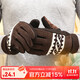 Bovonik Winter Warm Gloves Plus Velvet Thickened Student Outdoor Cycling Cycling Gloves Men's Cold and Windproof Gloves