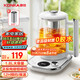 KONKA Health Pot Tea Maker Decoction Pot 1.8L Glass Insulated Boiling Water Kettle Electric Kettle Glass Tea Kettle KYSH-1829E-W
