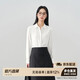 Lady Bird white professional shirt women's spring and summer interview formal top suit with workplace high-end shirt