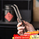 YIJUKE ebony pure titanium tea clip tea leaf clip high-end tea tweezers tea cup clip tea ceremony tea set accessories