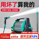 Andeke car wash high-pressure water gun high-pressure flushing flower watering hose hose car brushing water gun non-knot household tap water washing floor automatic pipe drain 25 meters set-metal high-pressure water gun