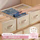 Added clothing and pants storage box, divided clothing wardrobe storage box, underwear and jeans layered storage artifact organizing box