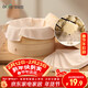 Baicaoyuan cage cloth cotton steamed buns steamer cloth household old coarse cloth steamer cloth (diameter 40cm, 6 pieces)