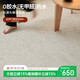 Cartifiya glue-free waterproof, formaldehyde-free, antibacterial, simple, modern, light luxury, non-slip living room carpet, Danish Snow 1.6*2.3 meters
