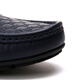 Gucci Gucci Herren dunkelblau geprägte Kuhläden Business Casual Flat Lederschuhe 466904 A9LF0 4009 Größe 40 Senden Sie Freund zur Freundin Geburtstagsgeschenk
