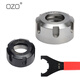 OZO CNC tool handle engraving machine spindle ER nut pressure cap nut A type UM type ER11ER16 20 25 32 conventional ER16A