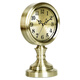 Hanshi (Hense) Creative Simple Table Clock Desktop Clock Ornament Clock Desktop Pendulum Clock Living Room Bedroom High-end Table Clock HD312 Bronze