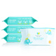 Churanzhi baby hand and mouth wipes 25 pieces * 4 pack