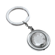 Philippi Alemania Philippi Philippi Zircon Transparent Earth Keychain Rotatable Creative Car Key Pendence