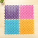 Zhengba Colorful Bigfoot Bathroom Spliced Floor Mat Waterproof Floor Mat Freely Spliced Bathroom Anti-slip Mat Kitchen Cuttable Floor Mat Bathroom Partition Water Floor Mat Shower Royal Blue 25*25cm