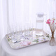 SHALL Tray Melamine Tray Tea Tray Dumpling Tray Fruit Tray Cake Tray Square Medium Jade Rose 87515 SHALL Tray Melamine Tray Tea Tray Dumpling Tray Fruit Tray Cake Tray Square Medium Jade Rose 87515