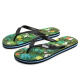 
GaiLANG GaiLANG flip flops men's printed non-slip outdoor sandal clip foot slippers men's casual rubber summer beach shoes trend H1105 flower blooming 41/42