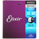 
elixir guitar string 16052 folk series strings set 6 strings wooden guitar string coating anti-rust 11075 brass standard coating 12-56