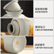 Jingdezhen ceramic wine bottle ornaments 1 Jin Jin is equal to 0.5 kg 2 Jin Jin is equal to 0.5 kg 3 Jin Jin is equal to 0.5 kg 5 Jin Jin is equal to 0.5 kg 10 Jin Jin is equal to 0.5 kg Decorative household antique small white wine jar pot empty wine can seal 10 Jin Jin is equal to 0.5 kg Packed with hot stamping and private collection with white background