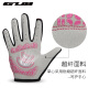 GUB children's cycling gloves men's full finger balance skating bicycle skateboard sports skateboard cycling protection equipment female pink cat S/M