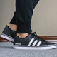 Adidas Neo Men's Chaussures 2024 Spring Nouvelles chaussures de course respirantes Sports sans glissement légers Sports Low-Top Confortables Chaussures Sports AW3889 Blanc / taille Black 40