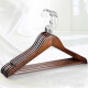 
Sixi Wooden Clothes Hanger 10 Solid Wooden Clothes Hanging Clothes Store Clothes Hanging Multifunctional Anti-Slip Clothes Hanging Clothes Hanging 6625H Men's 10