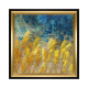 Reputation decorative painting can be customized European style entrance decorative painting abstract oil painting American aisle mural corridor hanging painting background wall painting 60*60 golden wheat field