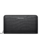 WILLIAMPOLO card bag for men's large capacity genuine leather wallet for men's long top layer cowhide leather multiple card slots for Chinese Valentine's Day gift for boyfriend B-two rows of card slots + multi-functional slots