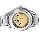 Citizen Watch Automatische mechanische Edelstahl-Stahlgurt Herren Uhr NH7520-56EB