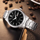 Citizen Watch Automatische mechanische Edelstahl-Stahlgurt Herren Uhr NH7520-56EB